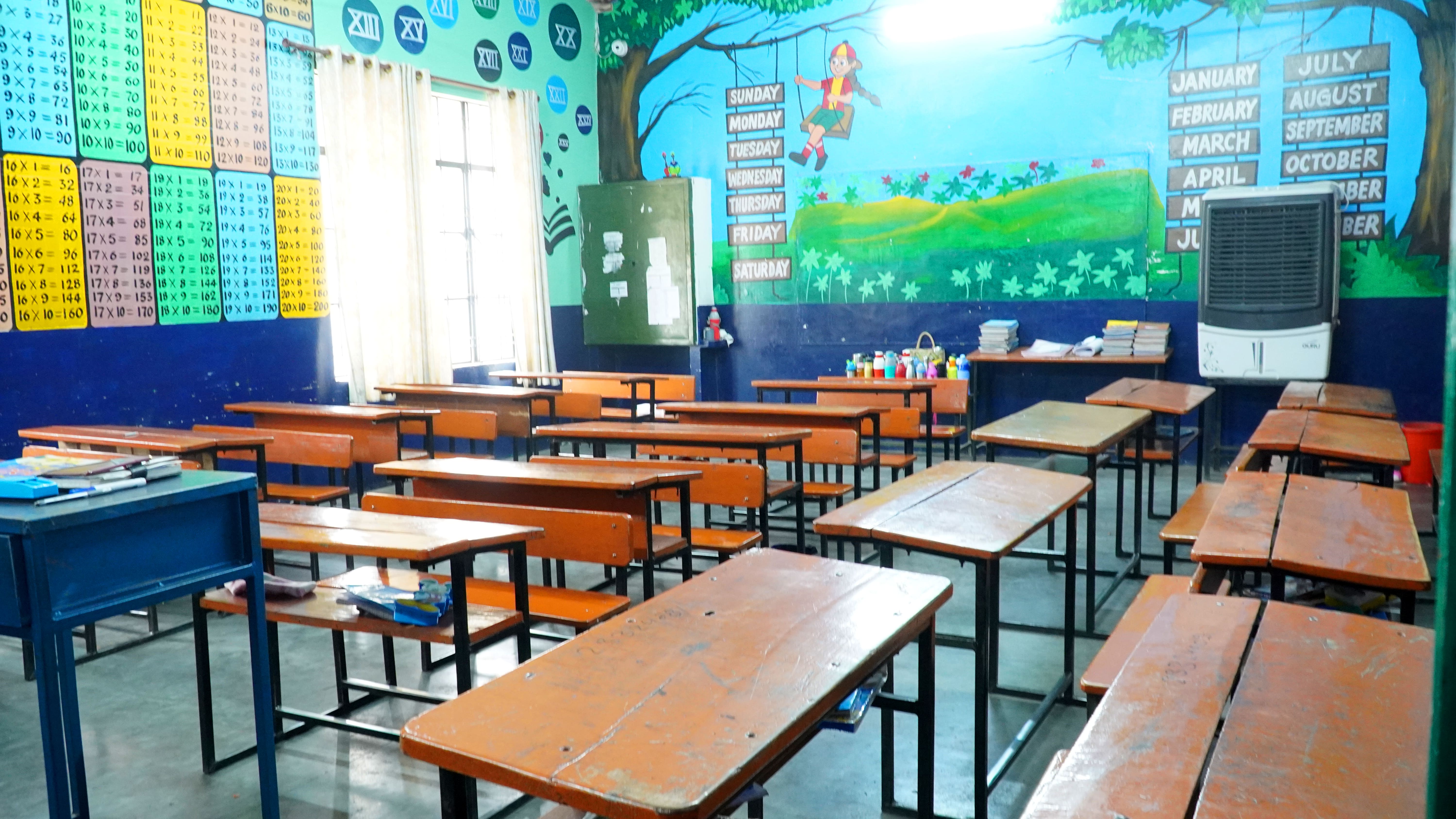 Students learning inside a classroom